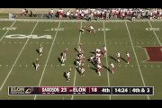 Jones Gets The Stop On Fourth Down For Elon