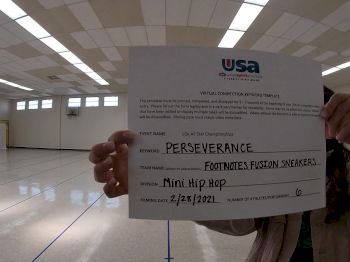 Footnotes Fusion - Mini Hip Hop [Mini - Hip Hop] 2021 USA All Star Virtual Championships