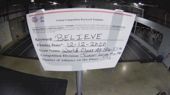 World Class All Star Dance [Junior - Hip Hop] 2020 NDA December Virtual Championship