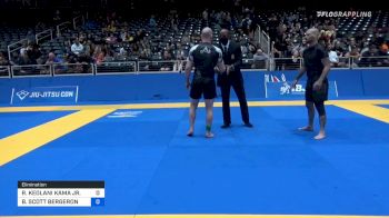 RENNICK KEOLANI KAMA JR. vs BRANDON SCOTT BERGERON 2021 World IBJJF Jiu-Jitsu No-Gi Championship