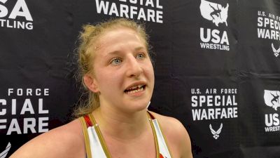 Valerie Hamilton Wanted To Test Herself At USA Wrestling Folkstyle Nationals