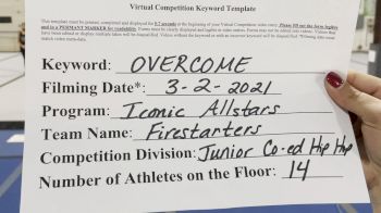 Iconic All Stars - Junior Hip-Hop [Junior Coed - Hip Hop] 2021 Spirit Sports: Virtual Duel in the Desert