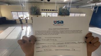 El Camino High School [Dance/Pom Varsity] 2021 USA Virtual Dance Winter Classic