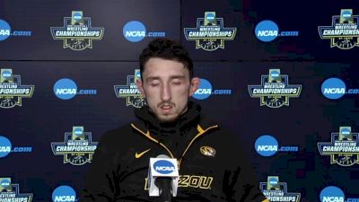 Matt Schmitt likes performing for the hometown crowd at the 2021 NCAA tournament