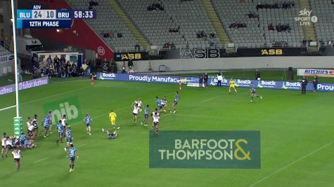 AJ Lam with a Try vs Brumbies