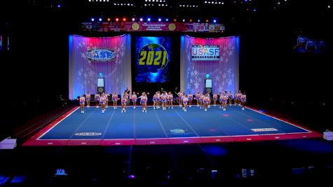 The Stingray Allstars - Marietta - Orange [2021 L6 Senior Large All Girl Finals] 2021 The Cheerleading Worlds
