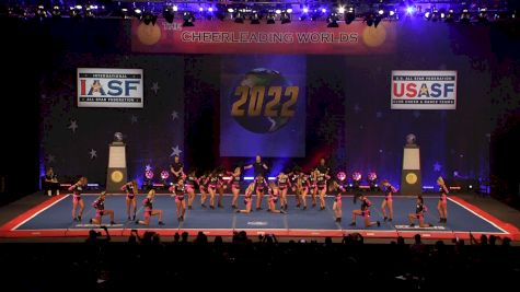 Fierce - Tigerettes [2022 L6 International Open All Girl Semis] 2022 The Cheerleading Worlds