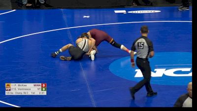 125 lb R16 Patrick McKee, Minnesota vs Eddie Ventresca, Virginia Tech