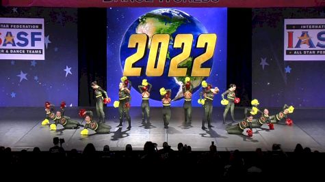 Energizers - Jurassic Park [2022 Senior Large Pom Semis] 2022 The Dance Worlds