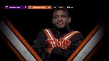 184 lbs, Drew Foster (UNI) vs Jacobe Smith (Oklahoma State)