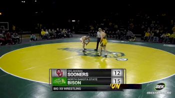 197 lbs Jake Woodley, Oklahoma vs Cordel Eaton, NDSU