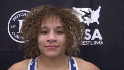 Aubrianna Smith Earned Pin In The Recruiting Showcase Finals