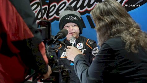 Raw Moments: Owen Larson And Kyle Larson Celebrate Win