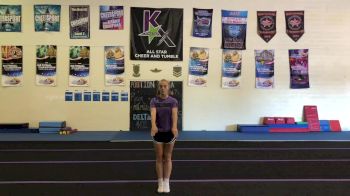 Varsity All Star Level Legacy Level 4 Champion - Kimberly Garrison