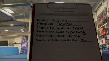 Arizona Fusion Cheer - Silver Lightning [L2 Junior - D2 - Small - B] 2021 Varsity All Star Winter Virtual Competition Series: Event III