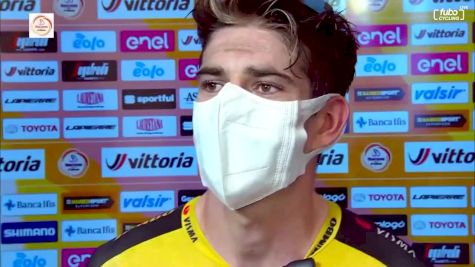 Wout van Aert: 2020 Milano-Sanremo Post-Race Interview
