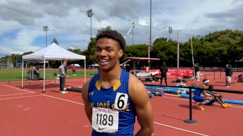 SJSU's Malachi Snow Wins 110m Hurdles At Stanford