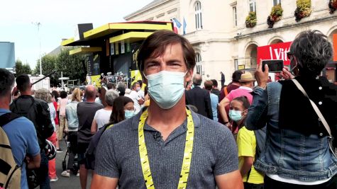 On-Site: Sagan Protests Innocence In Van Aert Collision