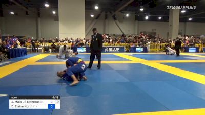 Janaina Maia Counters A Kneebar With A Tight Footlock