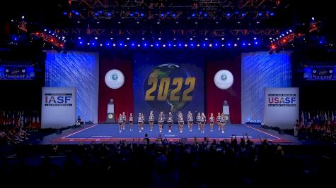 Louisiana Cheer Force - Gold [2022 L6 International Open Small Coed Semis] 2022 The Cheerleading Worlds