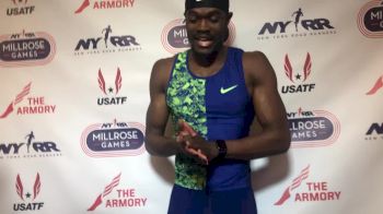 Rai Benjamin Returns Home To Run 300m PB