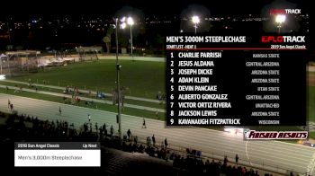 Men's 3k Steeplechase, Heat 1