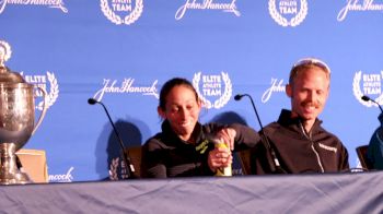 Des Linden Cracks A Beer To Celebrate Another Top-5 Finish