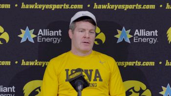 Tom Brands Talks Impact Of Iowa's Seniors