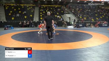 53 kg Semifinal - Felicity Taylor vs Haley Franich