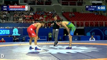 74kg Match - Avtandil Kentchadze, GEO vs Bekzod Abdurakhmonov, UZB