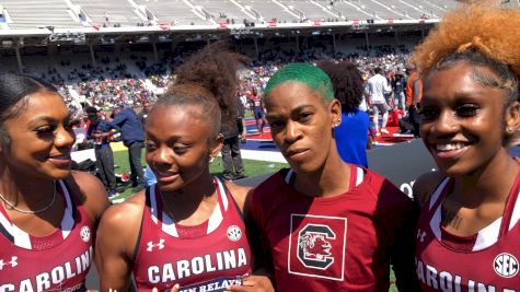 South Carolina All Smiles After 4x200 COA Victory