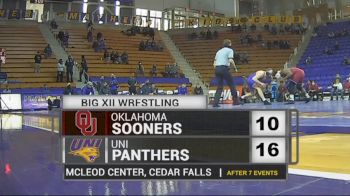 184 lbs - Parker Keckeisen, UNI vs Darrien Roberts, Oklahoma