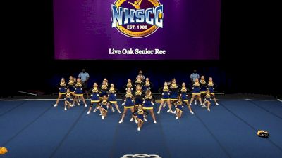 Live Oak Senior Rec [2021 Trad Rec Aff 14Y Finals] 2021 UCA National High School Cheerleading Championship