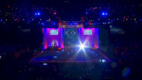 Woodlands Elite - Cincinnati - Bravo 6 [2022 L6 Senior Open Small Coed Semis] 2022 The Cheerleading Worlds