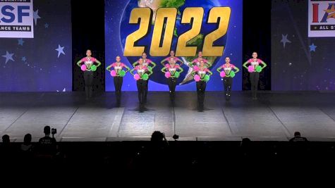 JC Dance and Cheer Academy (Scotland) - JC Glitter White [2022 Open Pom Finals] 2022 The Dance Worlds