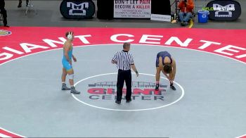 195 f, Kyle Swartz, Northern York vs Donovon Ball, Cedar Cliff