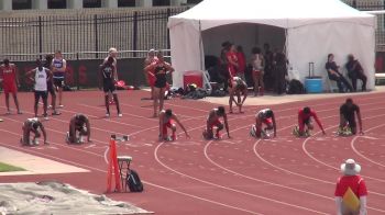 Men's 100m, Heat 2 - Houston's Nick Alexander 10.35!