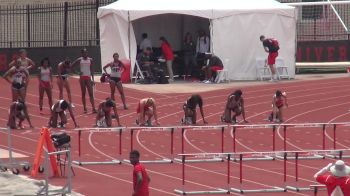 Women's 100m Hurdles, Heat 1