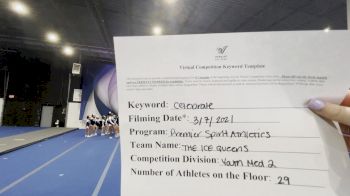 Premier Spirit Athletics - THE Ice Queens [L2 Youth - Medium] 2021 Spirit Festival Virtual Nationals
