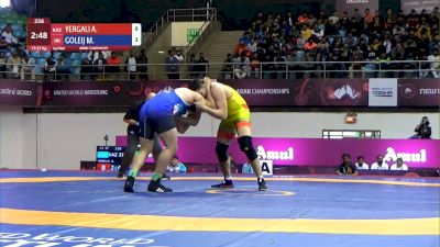 Mojtaba Goleij (IRI) vs Alisher Yergali (KAZ)