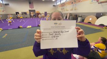 Somerset High School [Small VA DII] 2021 UCA January Virtual Challenge