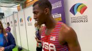 Erriyon Knighton Not Feeling The Pressure Heading Into 200m Final