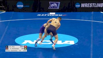 184 lb Quarterfinal, Parker Keckeisen, Northern Iowa vs David Key, Navy