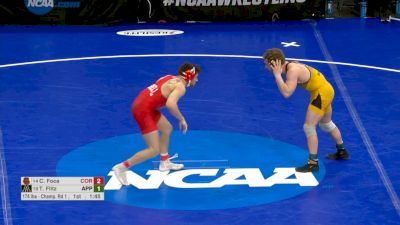 174 lb R32, Chris Foca, Cornell vs Thomas Flitz, App State