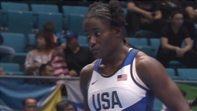 68 kg Quarterfinal S. DOSHO (JPN) v. Tamyra MENSAH (USA)