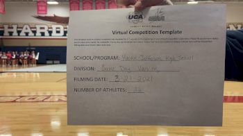 Hardin Jefferson High School [Game Day - Large Varsity] 2021 UCA & UDA March Virtual Challenge