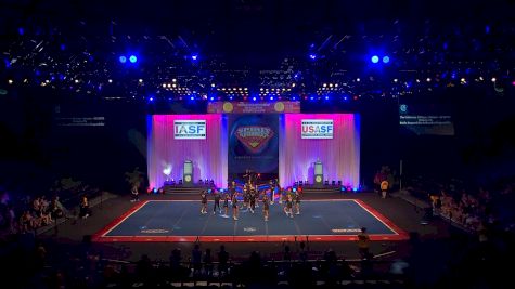 The California All Stars - Ontario - ECLIPSE [2022 L7 International Open Small Coed Semis] 2022 The Cheerleading Worlds