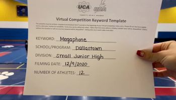 Dallastown High School [Small JH] 2020 UCA Pocono Virtual Regional