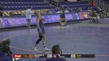 174 lbs - Dustin Plott, Oklahoma State vs Lance Runyon, UNI