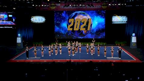 East Celebrity Elite - Hingham - Black Diamonds [2021 L6 Senior Medium Coed Semis] 2021 The Cheerleading Worlds